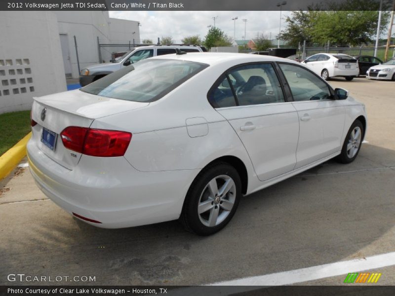 Candy White / Titan Black 2012 Volkswagen Jetta TDI Sedan