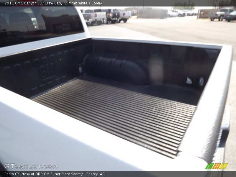Summit White / Ebony 2011 GMC Canyon SLE Crew Cab