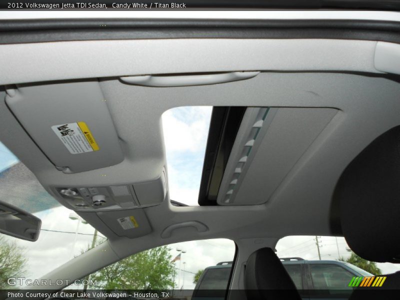Candy White / Titan Black 2012 Volkswagen Jetta TDI Sedan