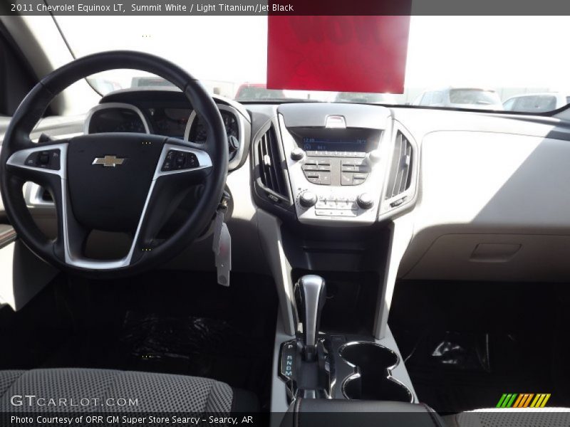 Summit White / Light Titanium/Jet Black 2011 Chevrolet Equinox LT