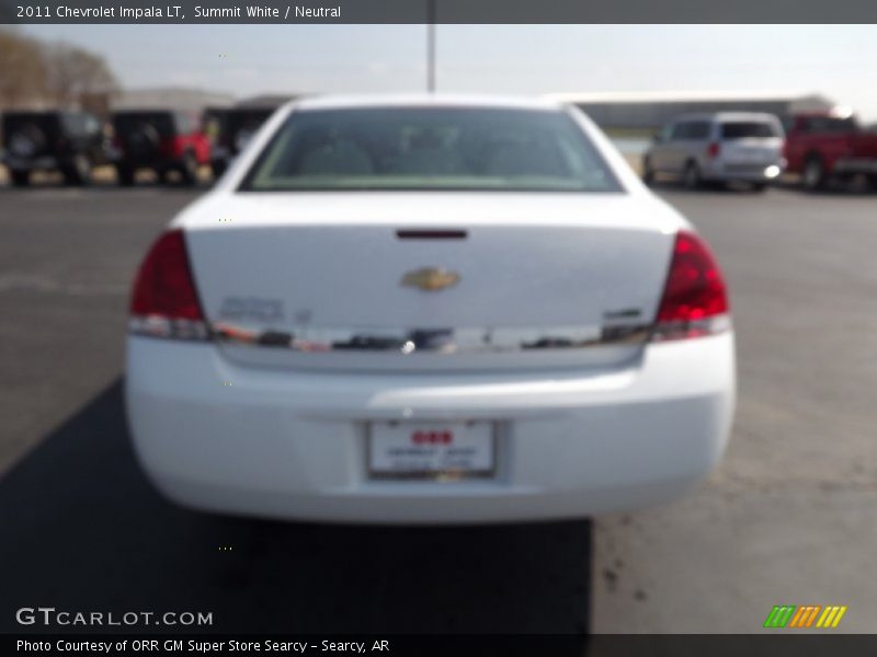 Summit White / Neutral 2011 Chevrolet Impala LT