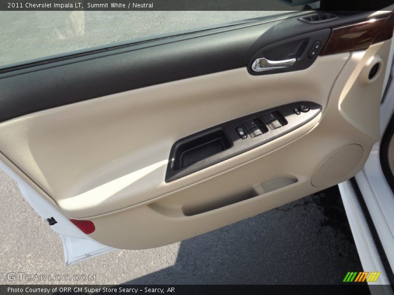 Summit White / Neutral 2011 Chevrolet Impala LT