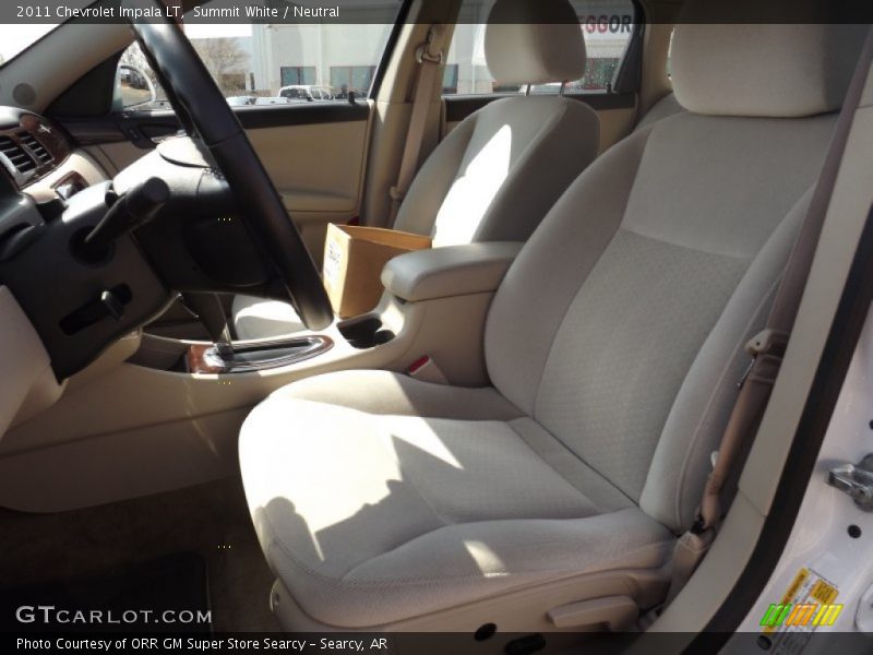 Summit White / Neutral 2011 Chevrolet Impala LT