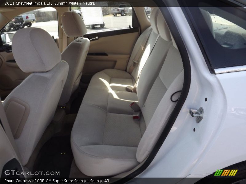Summit White / Neutral 2011 Chevrolet Impala LT