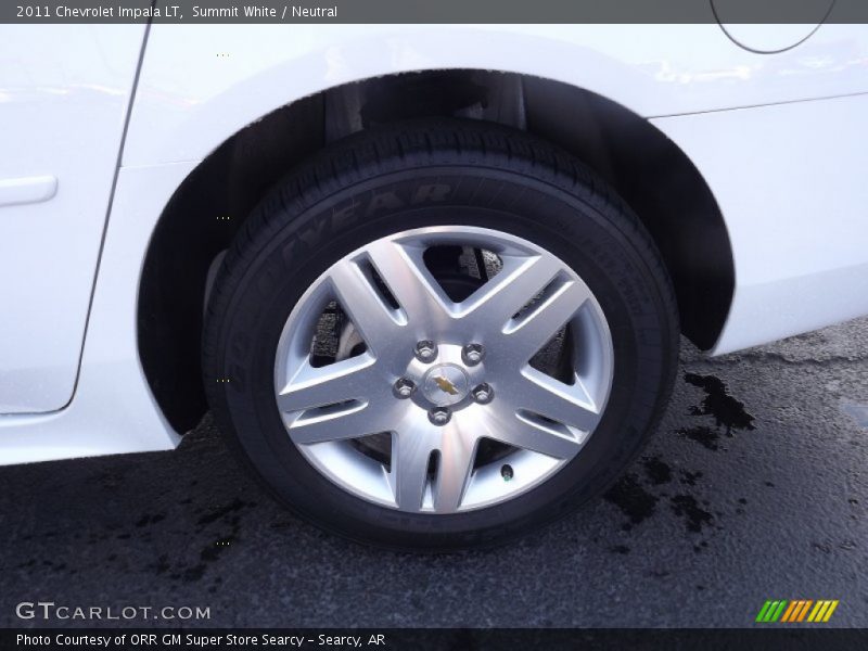 Summit White / Neutral 2011 Chevrolet Impala LT