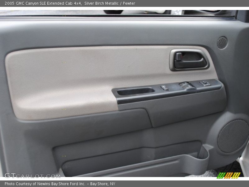 Silver Birch Metallic / Pewter 2005 GMC Canyon SLE Extended Cab 4x4