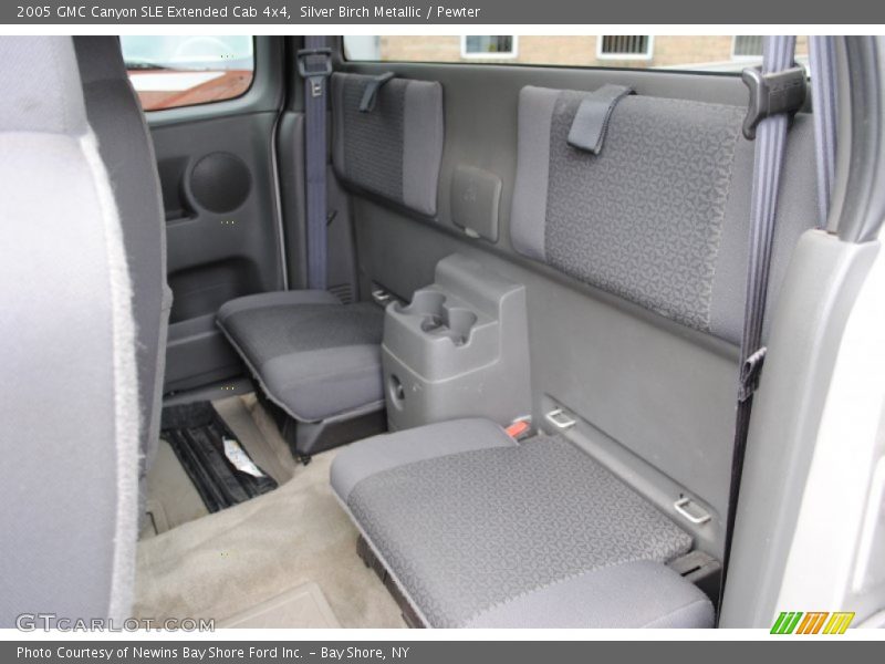 Silver Birch Metallic / Pewter 2005 GMC Canyon SLE Extended Cab 4x4