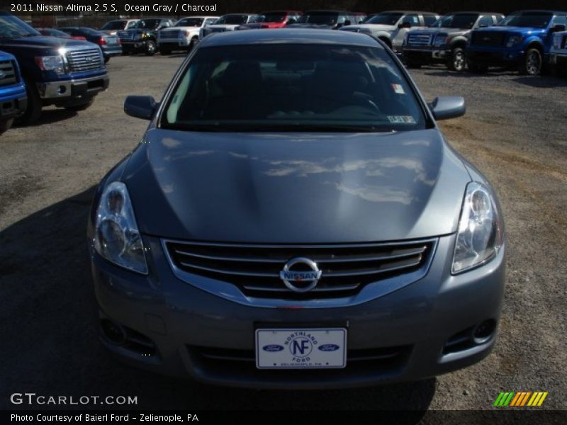 Ocean Gray / Charcoal 2011 Nissan Altima 2.5 S