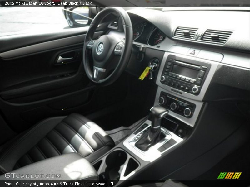 Deep Black / Black 2009 Volkswagen CC Sport