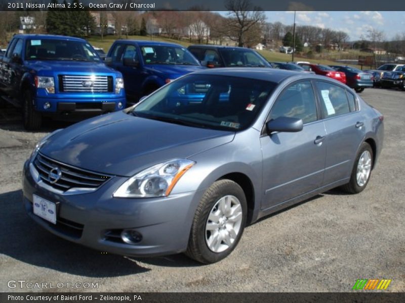 Ocean Gray / Charcoal 2011 Nissan Altima 2.5 S
