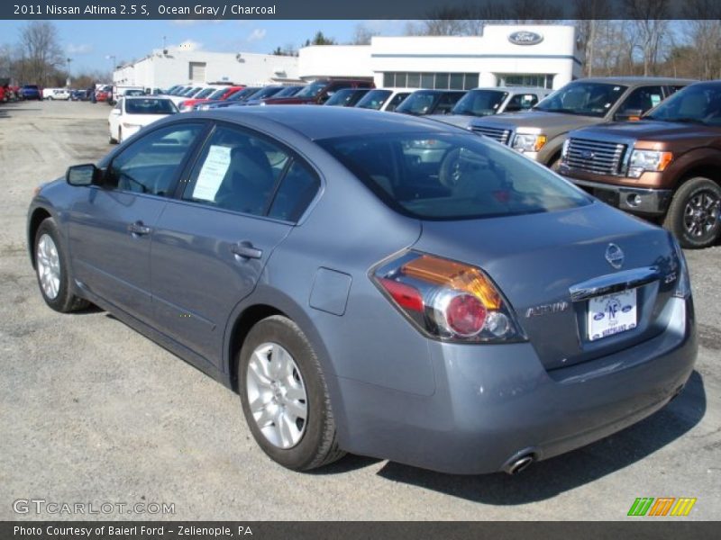 Ocean Gray / Charcoal 2011 Nissan Altima 2.5 S