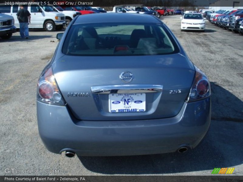 Ocean Gray / Charcoal 2011 Nissan Altima 2.5 S