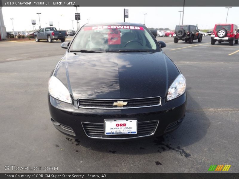 Black / Gray 2010 Chevrolet Impala LT