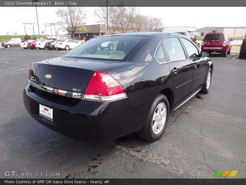 Black / Gray 2010 Chevrolet Impala LT