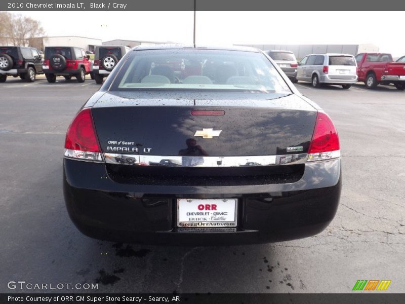 Black / Gray 2010 Chevrolet Impala LT