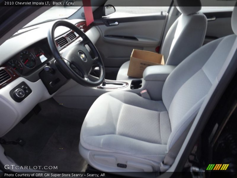 Black / Gray 2010 Chevrolet Impala LT
