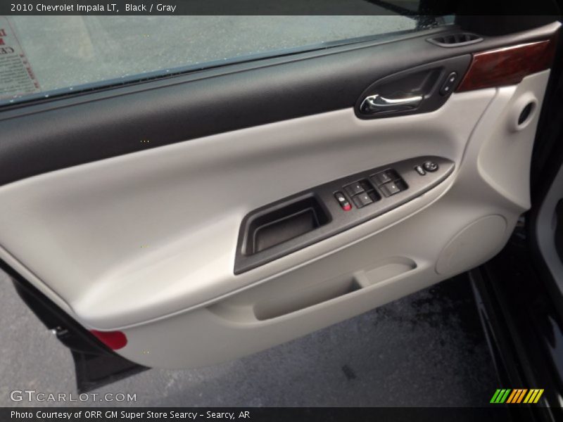 Black / Gray 2010 Chevrolet Impala LT