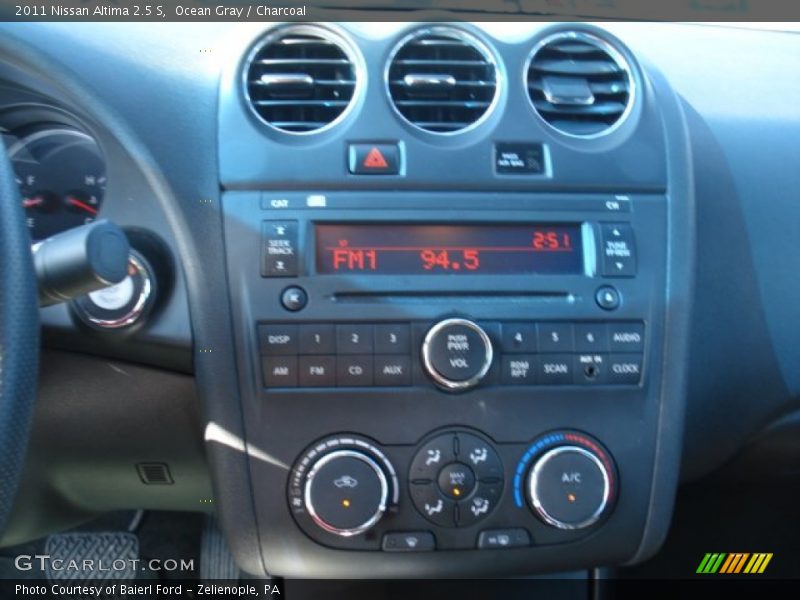 Ocean Gray / Charcoal 2011 Nissan Altima 2.5 S
