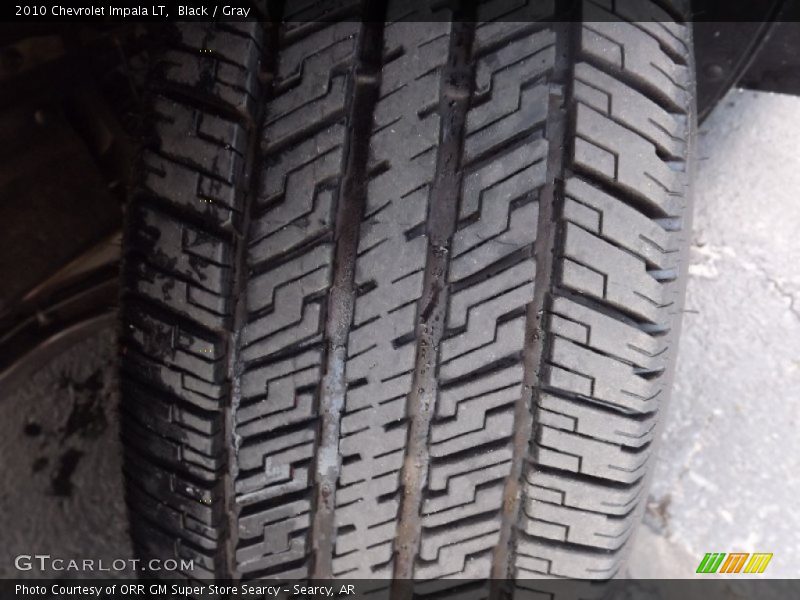 Black / Gray 2010 Chevrolet Impala LT