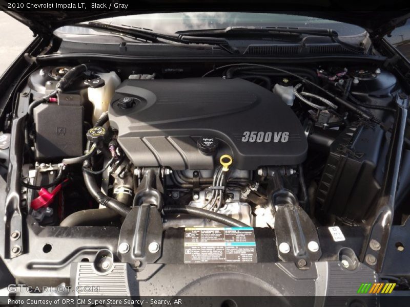 Black / Gray 2010 Chevrolet Impala LT