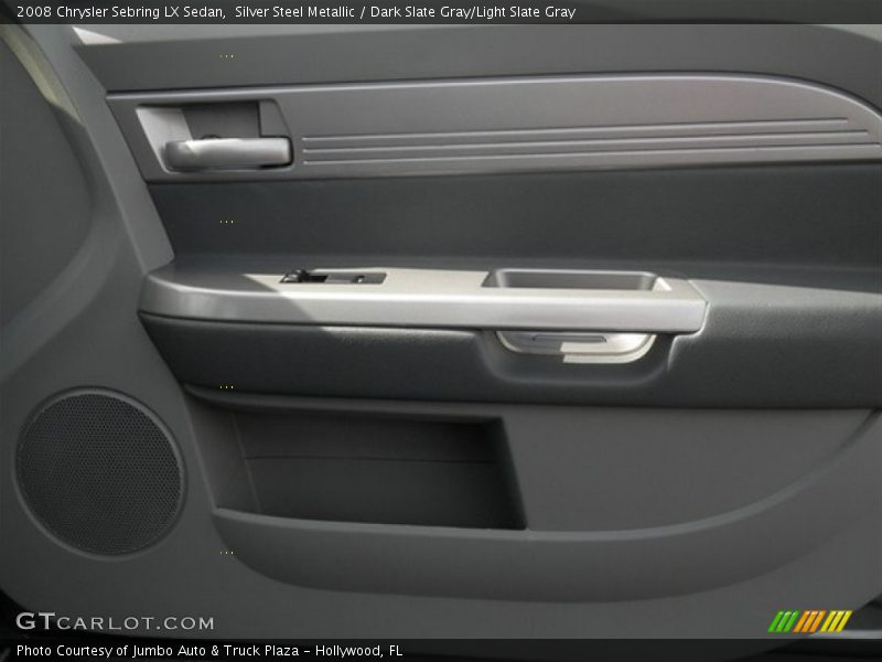 Silver Steel Metallic / Dark Slate Gray/Light Slate Gray 2008 Chrysler Sebring LX Sedan