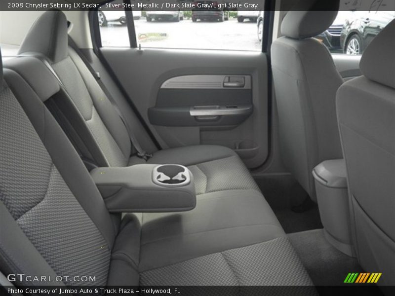 Silver Steel Metallic / Dark Slate Gray/Light Slate Gray 2008 Chrysler Sebring LX Sedan