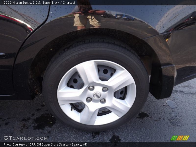 Super Black / Charcoal 2009 Nissan Sentra 2.0 S