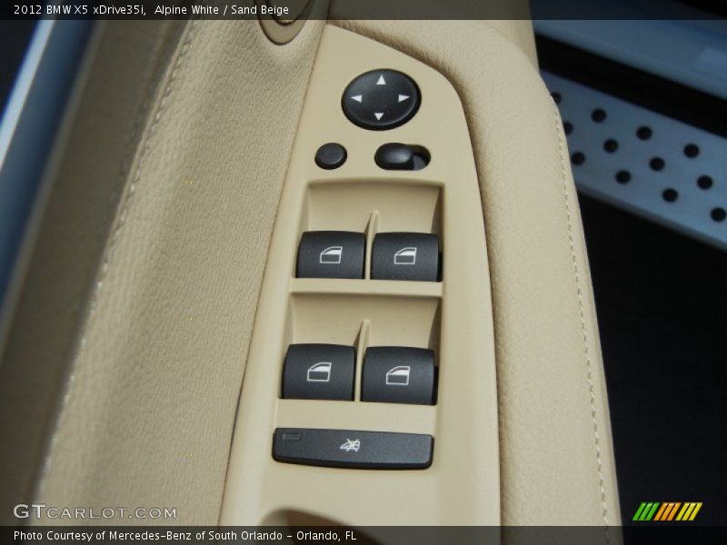 Alpine White / Sand Beige 2012 BMW X5 xDrive35i