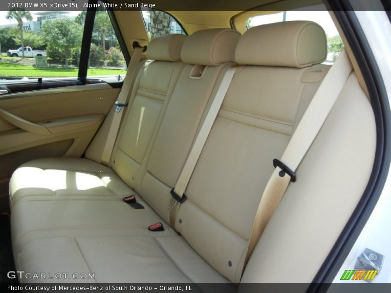 Alpine White / Sand Beige 2012 BMW X5 xDrive35i