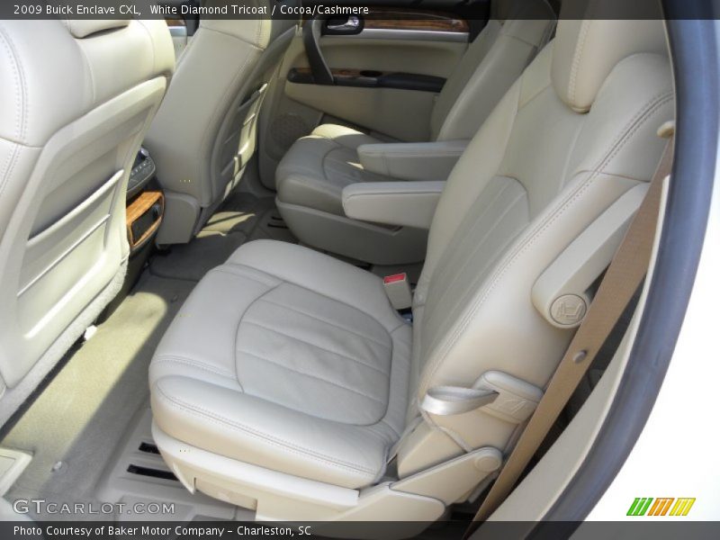 White Diamond Tricoat / Cocoa/Cashmere 2009 Buick Enclave CXL