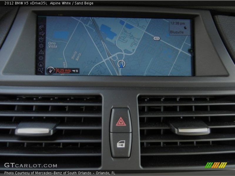 Alpine White / Sand Beige 2012 BMW X5 xDrive35i