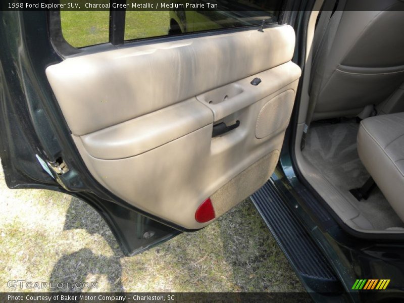 Charcoal Green Metallic / Medium Prairie Tan 1998 Ford Explorer SUV