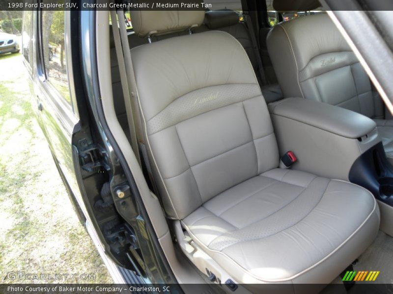 Charcoal Green Metallic / Medium Prairie Tan 1998 Ford Explorer SUV