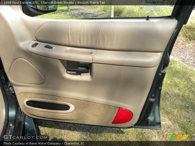 Charcoal Green Metallic / Medium Prairie Tan 1998 Ford Explorer SUV