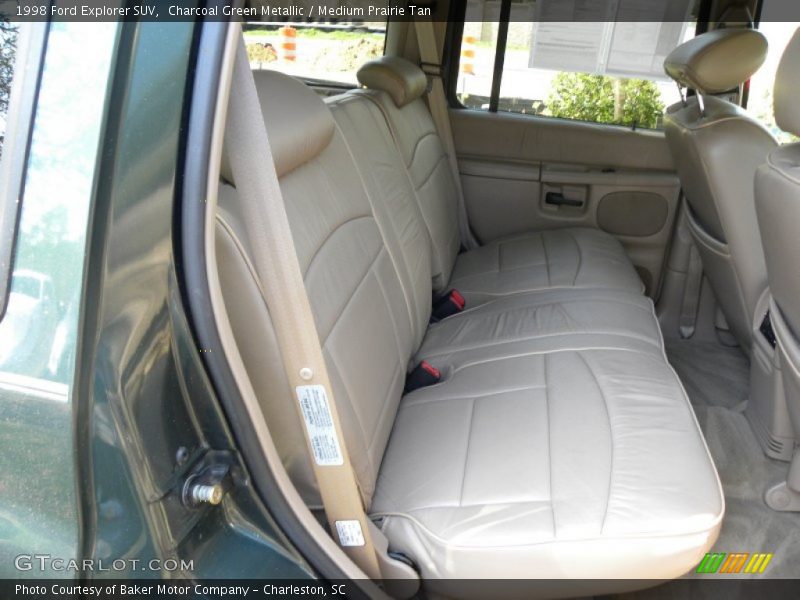 Charcoal Green Metallic / Medium Prairie Tan 1998 Ford Explorer SUV