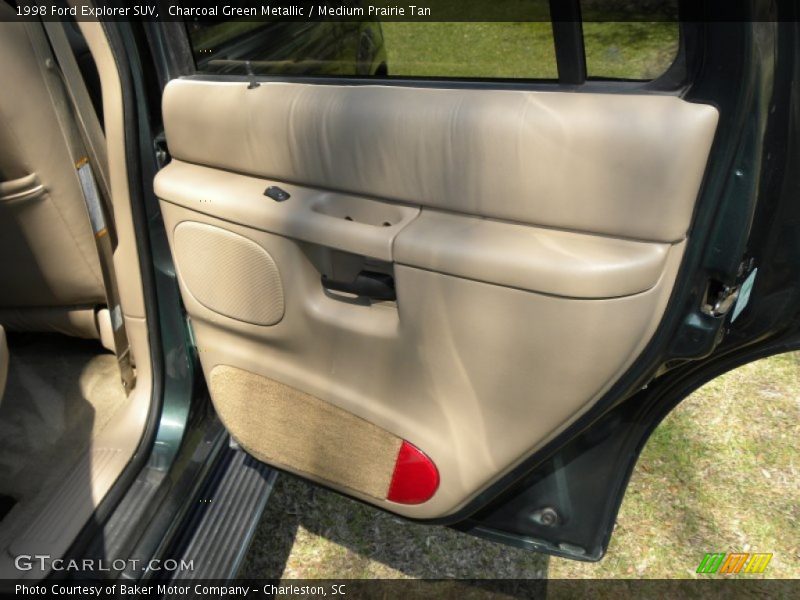 Charcoal Green Metallic / Medium Prairie Tan 1998 Ford Explorer SUV