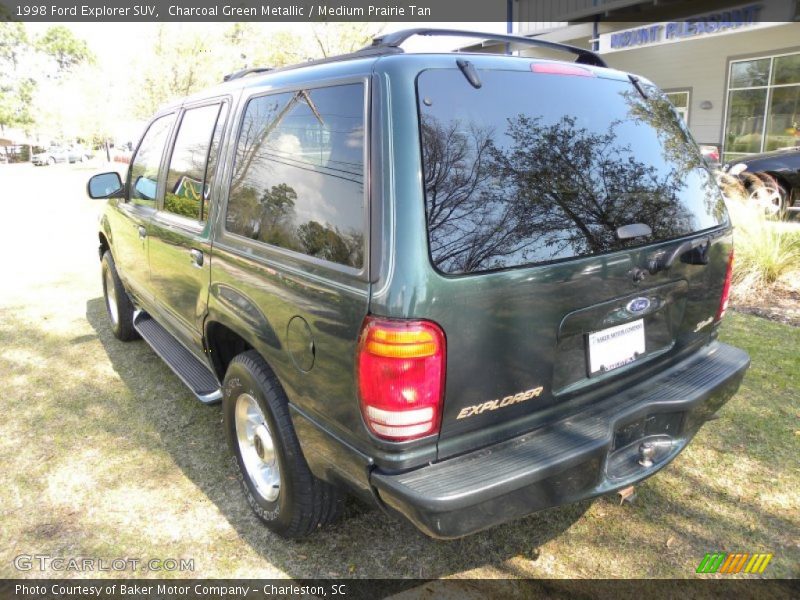 Charcoal Green Metallic / Medium Prairie Tan 1998 Ford Explorer SUV