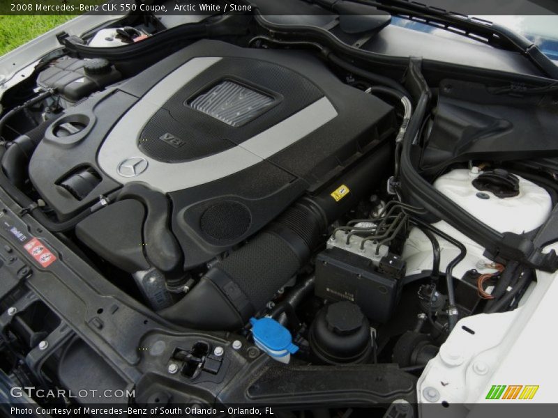 2008 CLK 550 Coupe Engine - 5.5 Liter DOHC 32-Valve VVT V8