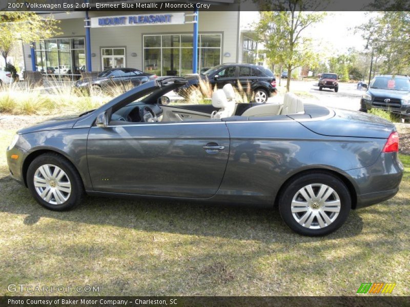 Eismeer Blue Metallic / Moonrock Grey 2007 Volkswagen Eos 2.0T