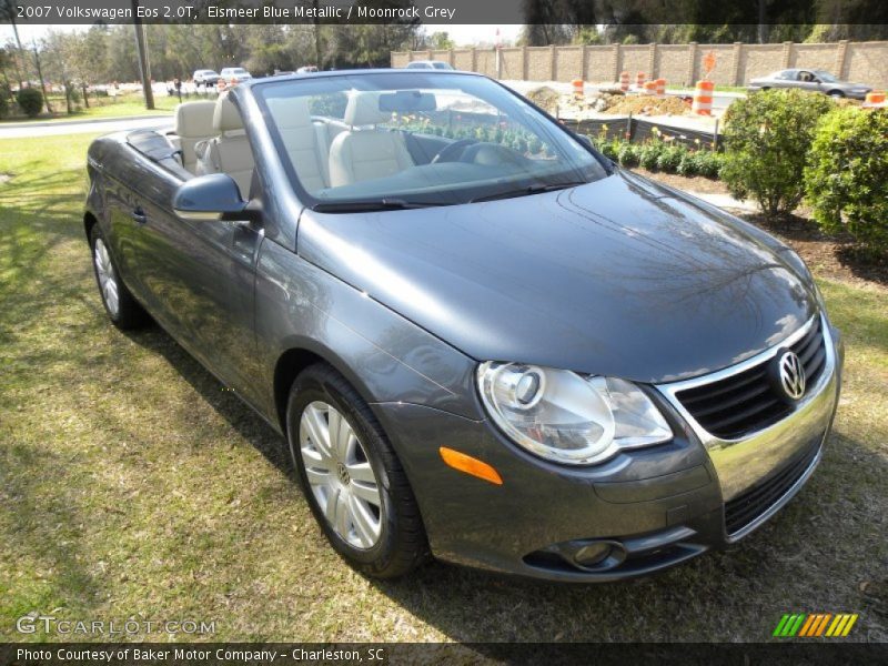 Eismeer Blue Metallic / Moonrock Grey 2007 Volkswagen Eos 2.0T