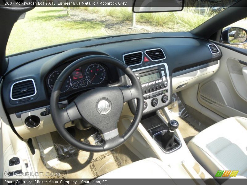 Eismeer Blue Metallic / Moonrock Grey 2007 Volkswagen Eos 2.0T
