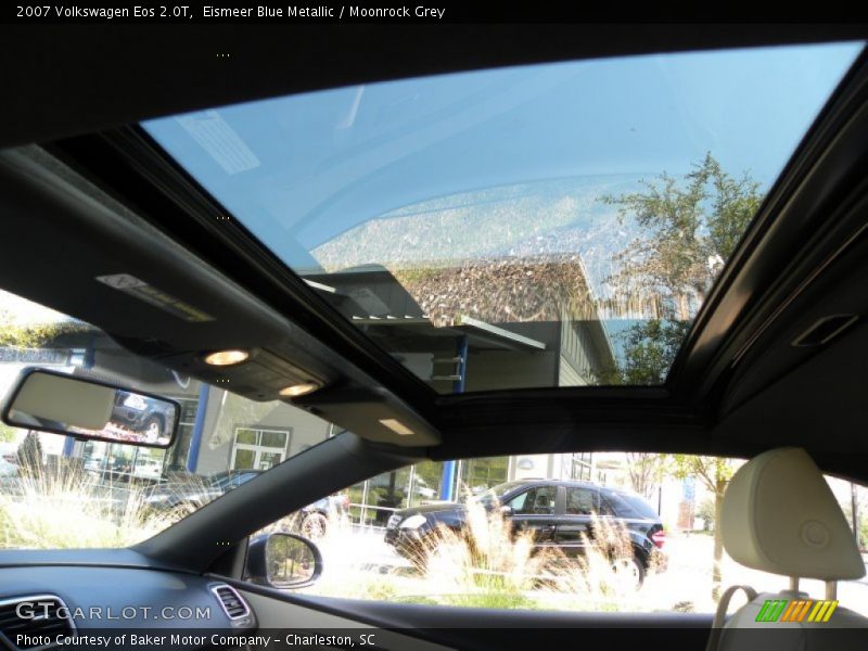 Eismeer Blue Metallic / Moonrock Grey 2007 Volkswagen Eos 2.0T