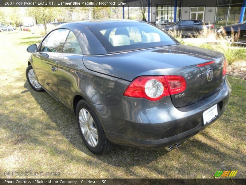 Eismeer Blue Metallic / Moonrock Grey 2007 Volkswagen Eos 2.0T