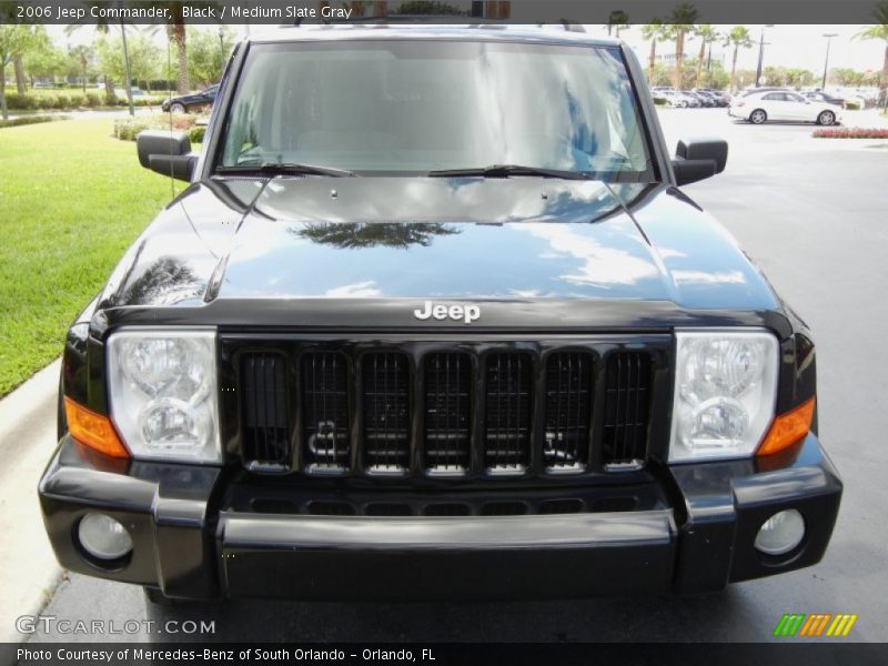 Black / Medium Slate Gray 2006 Jeep Commander