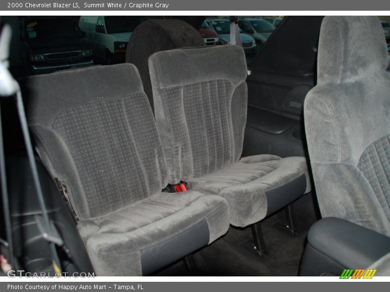 Rear Seat of 2000 Blazer LS
