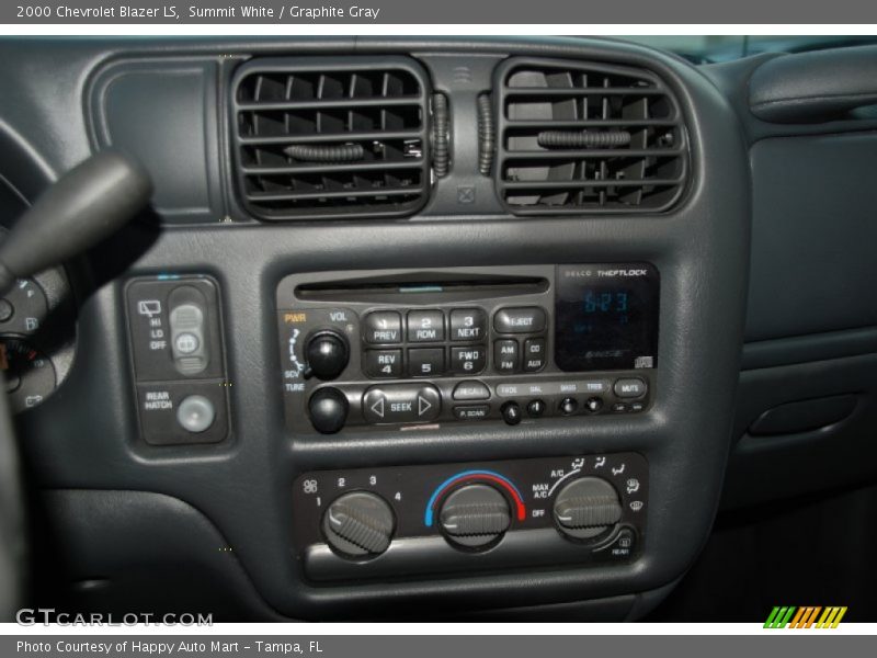 Controls of 2000 Blazer LS