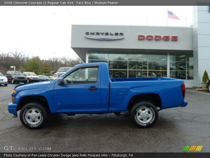  2008 Colorado LS Regular Cab 4x4 Pace Blue
