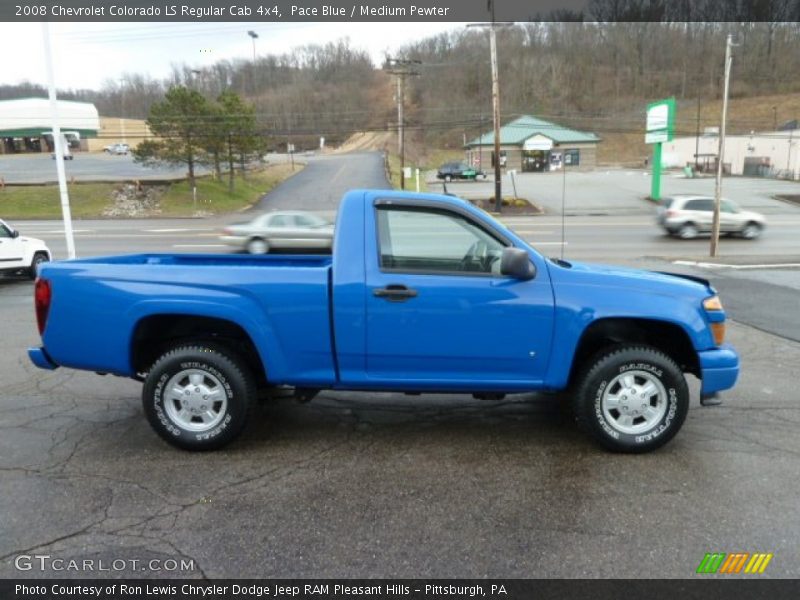  2008 Colorado LS Regular Cab 4x4 Pace Blue