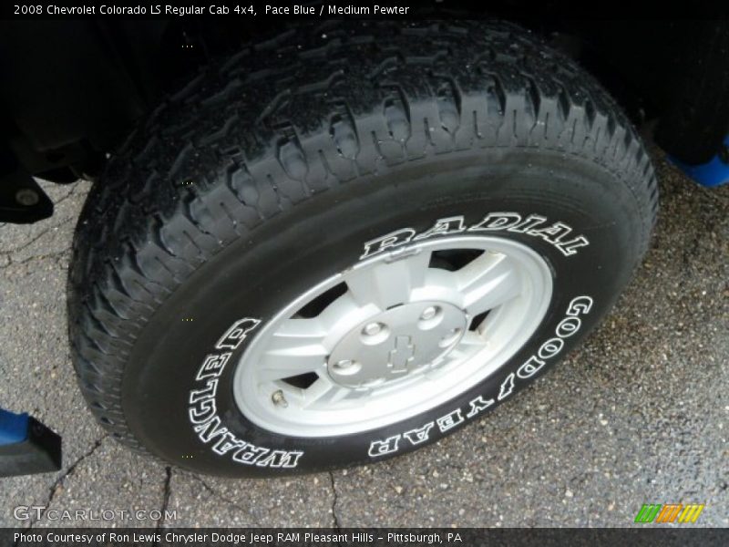 Pace Blue / Medium Pewter 2008 Chevrolet Colorado LS Regular Cab 4x4