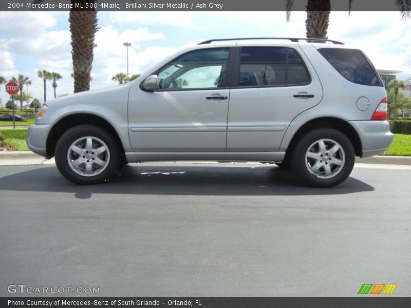  2004 ML 500 4Matic Brilliant Silver Metallic